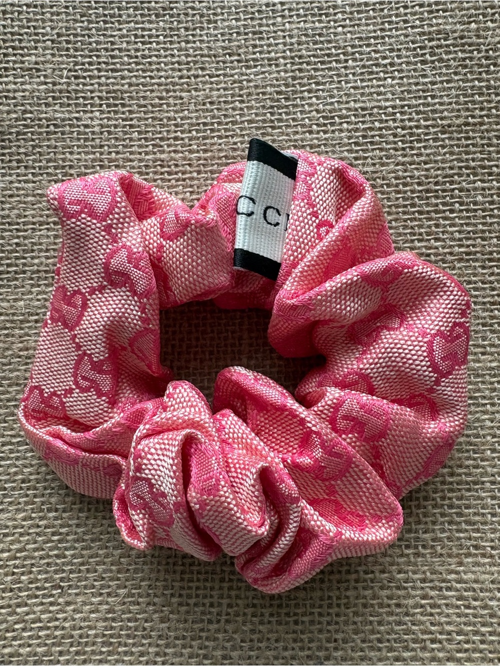 Gucci Pink Scrunchie